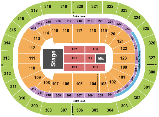 Reilly Center Seating Chart